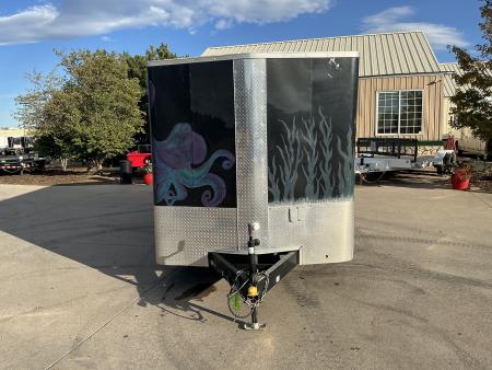 Used 2019 7X16 Cargo Cargo / Enclosed Trailer