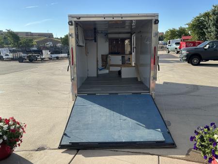 Used 2019 7X16 Cargo Cargo / Enclosed Trailer