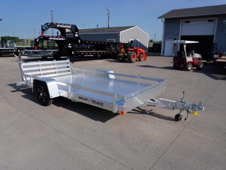 New 2026 Bear Track 76'x12ft Aluminum Utility Trailer