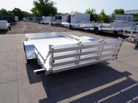 New 2026 Bear Track 76'x12ft Aluminum Utility Trailer