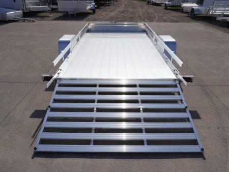 New 2026 Bear Track 76'x12ft Aluminum Utility Trailer