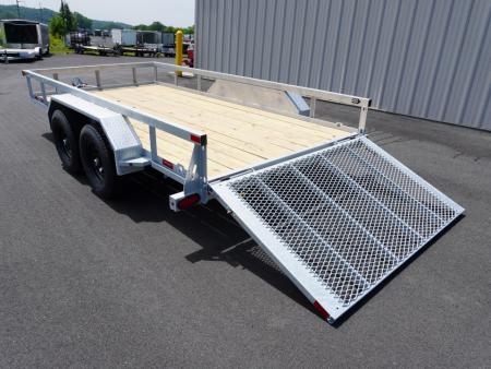 New 2026 Drive Trailers 7x14ft Galvanized Utility Trailer
