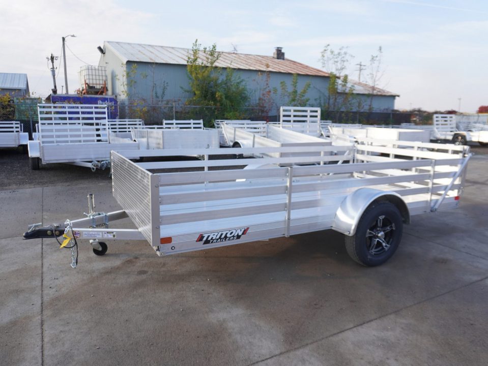 New 2027 Triton Trailers 6x12ft Aluminum Utility Trailer