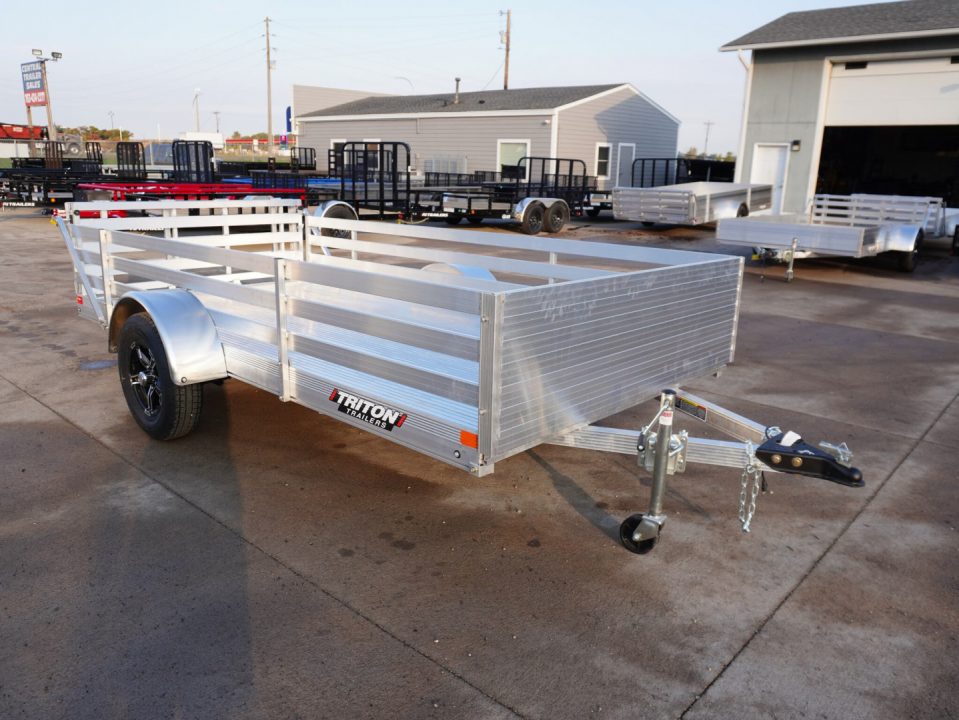 New 2027 Triton Trailers 6x12ft Aluminum Utility Trailer