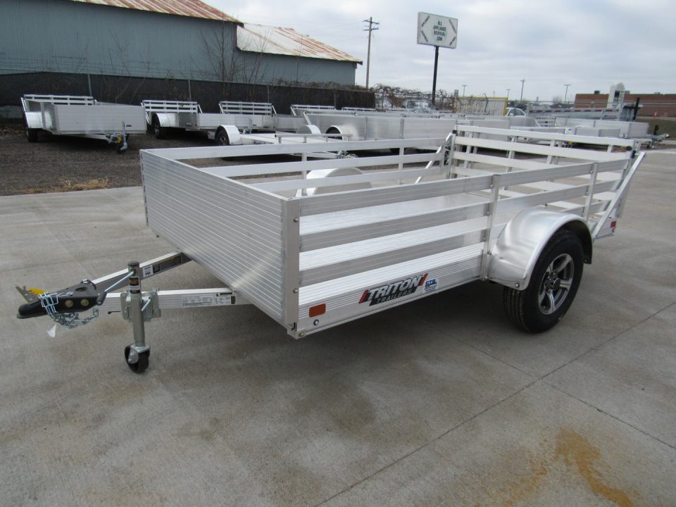 New 2026 Triton Trailers 6x10ft Aluminum Utility Trailer