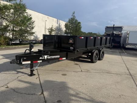 New 2027 Panther Cargo 7X16 Dropside 20K Dump Trailer