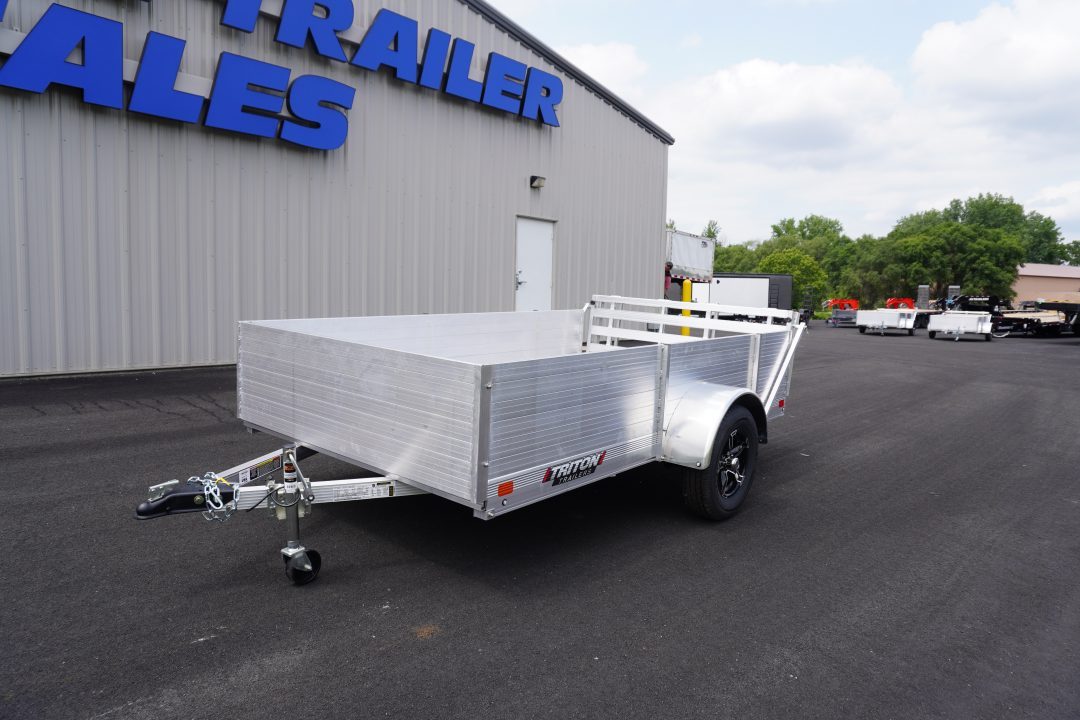 New 2026 Triton Trailers 6x10ft Aluminum Utility Trailer