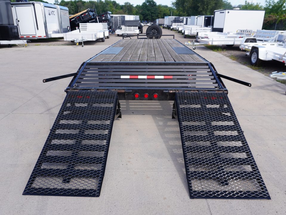 Used 2022 PJ Trailers F8 24ft Deckover Trailer