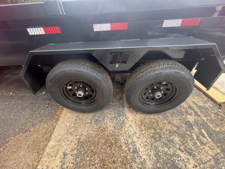 New 2027 Hillcrest Trailers 10612SSD 6x12 10k Dump Trailer