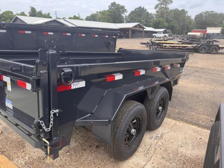 New 2027 Hillcrest Trailers 10612SSD 6x12 10k Dump Trailer