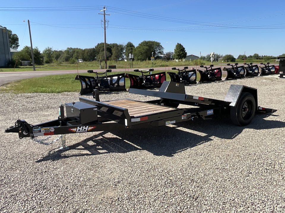 New 2026 H&H Trailers H-GT124-100 Tilt Trailer