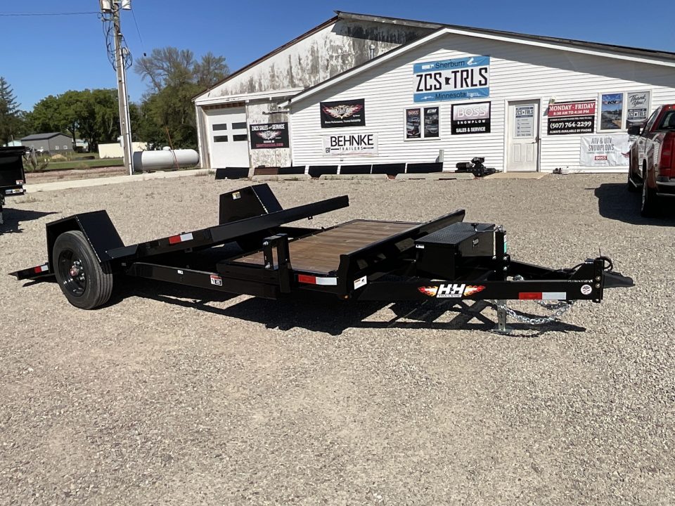 New 2026 H&H Trailers H-GT124-100 Tilt Trailer