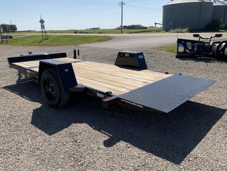 New 2026 H&H Trailers H-GT124-100 Tilt Trailer