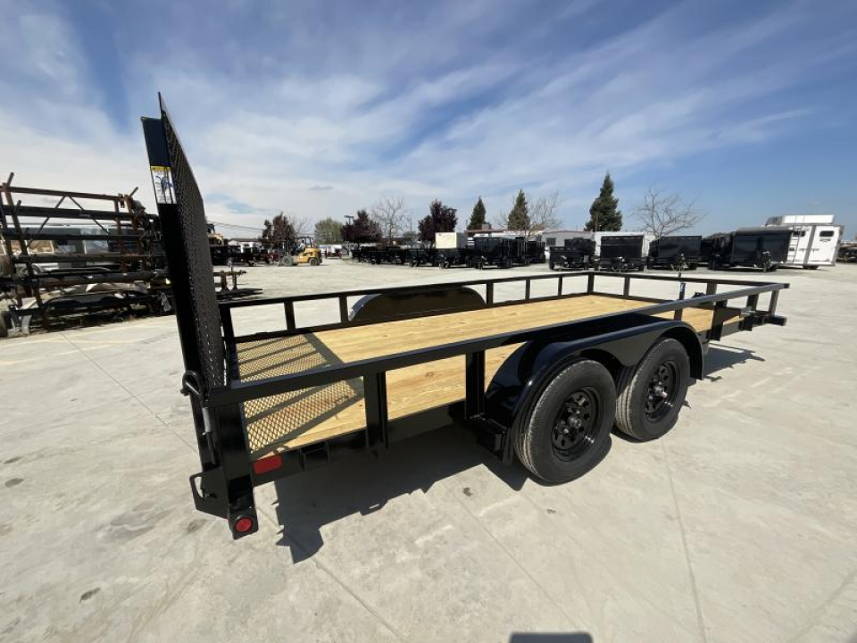 New 2027 Big Tex Trailers 70PI-16R1A-4P-BRK2 7FT X 16FT 7K GVW Utility Trailer