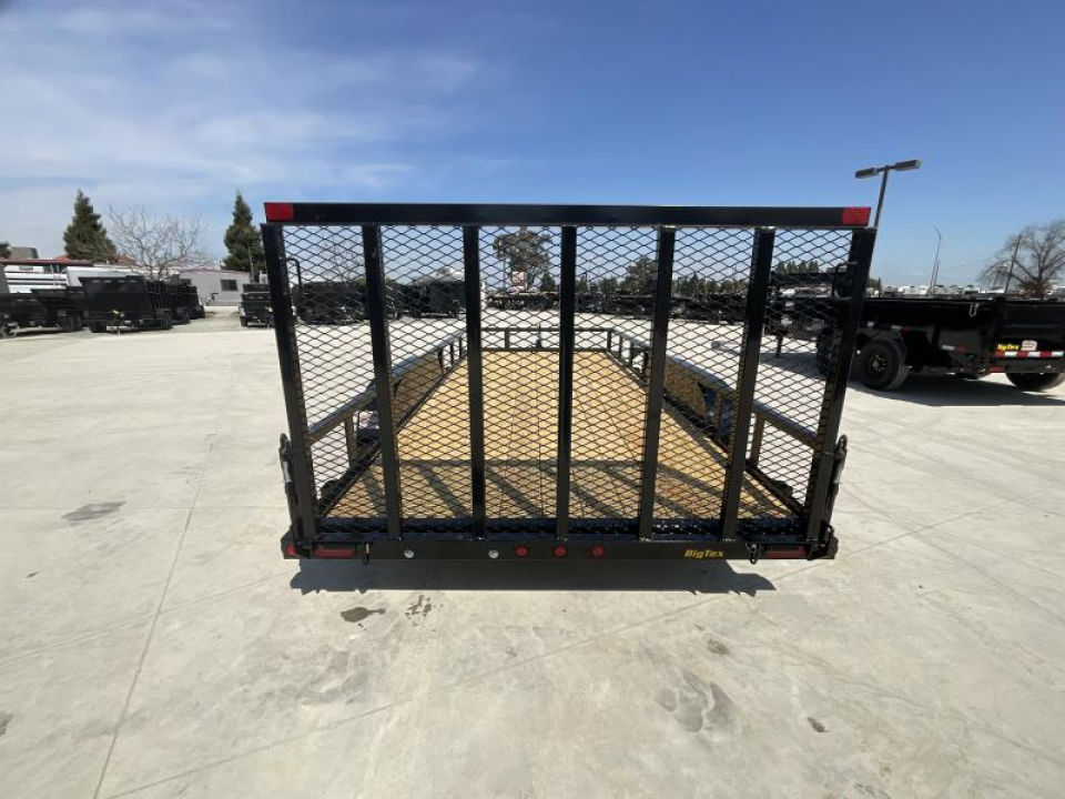 New 2027 Big Tex Trailers 70PI-16R1A-4P-BRK2 7FT X 16FT 7K GVW Utility Trailer
