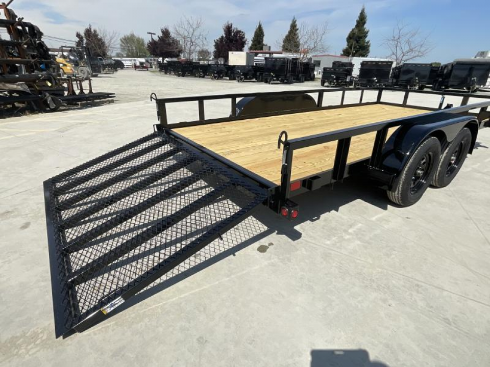 New 2027 Big Tex Trailers 70PI-16R1A-4P-BRK2 7FT X 16FT 7K GVW Utility Trailer