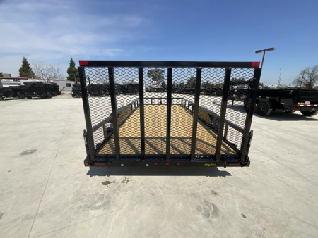 New 2027 Big Tex Trailers 70PI-16R1A-4P-BRK2 7FT X 16FT 7K GVW Utility Trailer