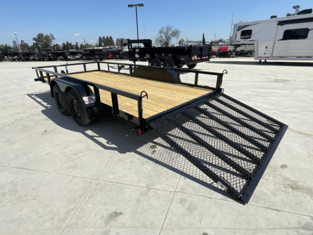New 2027 Big Tex Trailers 70PI-16R1A-4P-BRK2 7FT X 16FT 7K GVW Utility Trailer