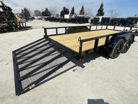 New 2027 Big Tex Trailers 70PI-16R1A-4P-BRK2 7FT X 16FT 7K GVW Utility Trailer