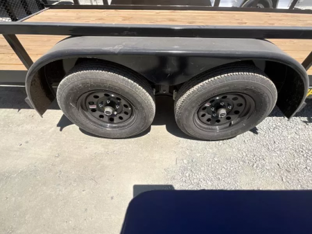 New 2027 Big Tex Trailers 70PI-16R1A-4P-BRK2 7FT X 16FT 7K GVW Utility Trailer