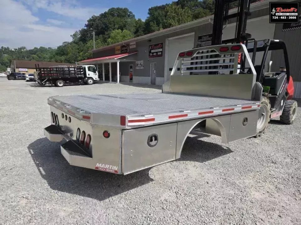 New 2027 Martin Truck Bodies 98X112-SB Flatbed 60" CA DRW Truck Bed