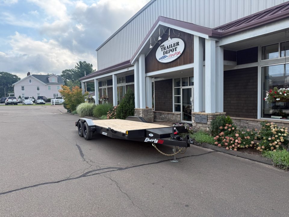 New Liberty 6'11" x 20' Open Car Hauler 9.9K