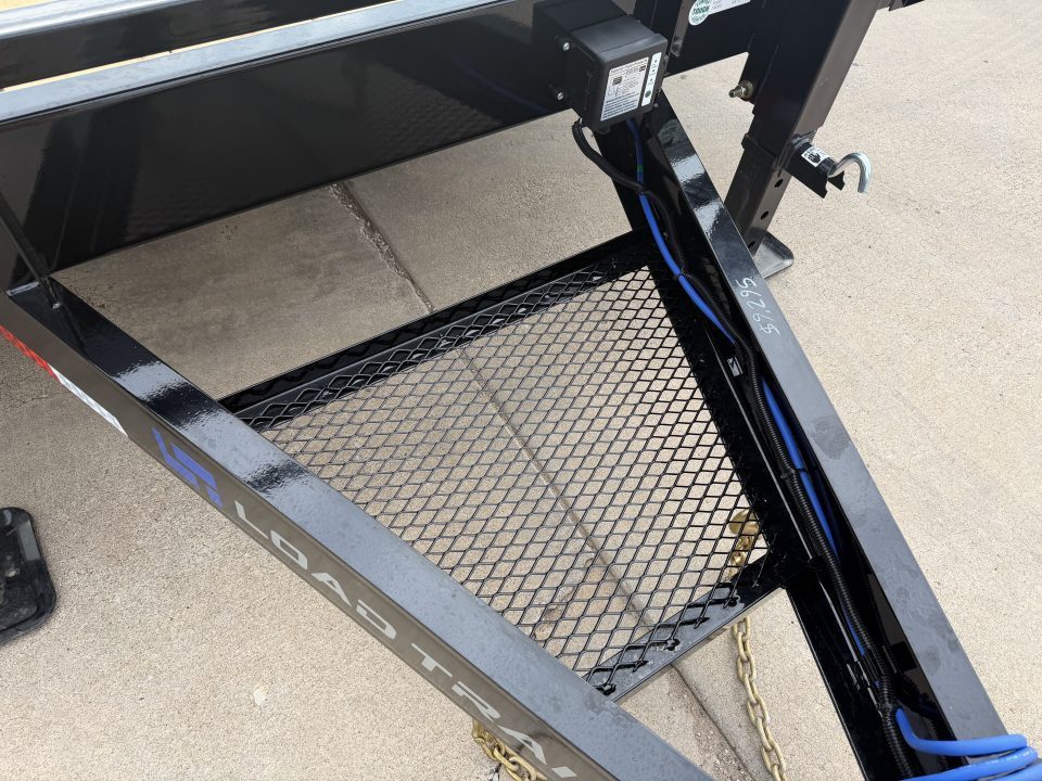 New #393730 2027 LOAD TRAIL CH 24 X 102 TANDEM AXLE 14K EQUIPMENT HAULER W/ MAX RAMPS & 14 PLY TIRES