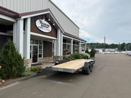New Liberty 6'11" x 20' Split Deck I-Beam Tilt Trailer 15.4K