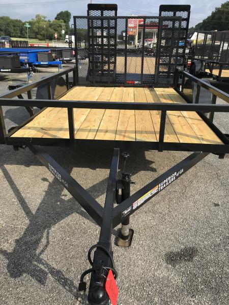 New 2026 Superior Manufacturing 76x10 Elite Utility Trailer