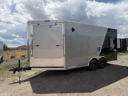 New 2027 Look Trailers Snowmobile Trailer ELEMENT - 8.5X21-- WITH RAMP IN V-NOSE