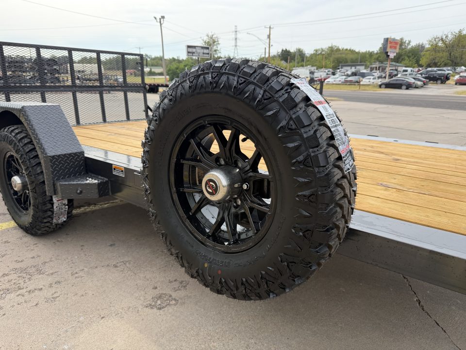 New #012067 2027 LOAD TRAIL SX 14 X 83 SINGLE AXLE 5K ATV UTILITY W/ 2' DOVE & RAMP GATE