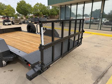 New #012067 2027 LOAD TRAIL SX 14 X 83 SINGLE AXLE 5K ATV UTILITY W/ 2' DOVE & RAMP GATE