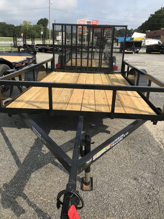 New 2026 Superior Manufacturing 76x10 Elite Utility Trailer