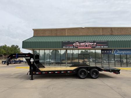 New #393585 2027 LOAD TRAIL GC 22 X 102 14K GOOSENECK EQUIPMENT HAULER W/ MAX RAMPS