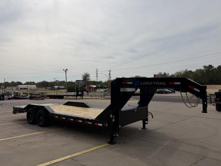 New #393585 2027 LOAD TRAIL GC 22 X 102 14K GOOSENECK EQUIPMENT HAULER W/ MAX RAMPS