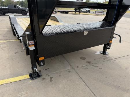 New #393585 2027 LOAD TRAIL GC 22 X 102 14K GOOSENECK EQUIPMENT HAULER W/ MAX RAMPS