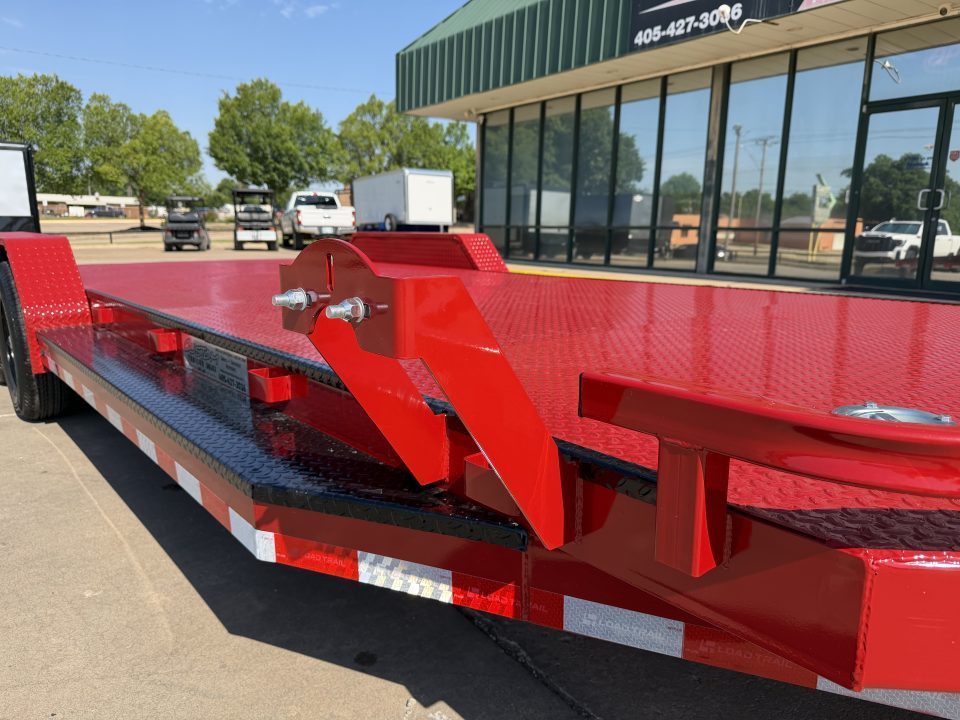 New #011050 2027 LOAD TRAIL CZ 22 X 83 TANDEM AXLE 10K STEEL FLOOR CAR HAULER W/ BLACKOUT TRIM PACKAGE