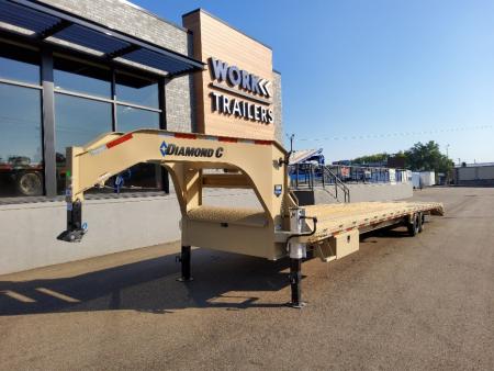 New 2027 Diamond C Trailers FMAX208MR-HS Flatbed Trailer