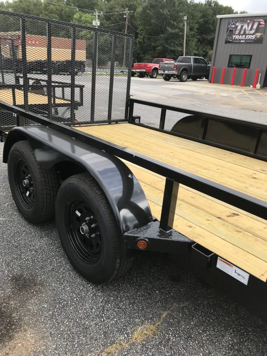 New 2026 Superior Manufacturing 76x14 Elite TA Utility Trailer