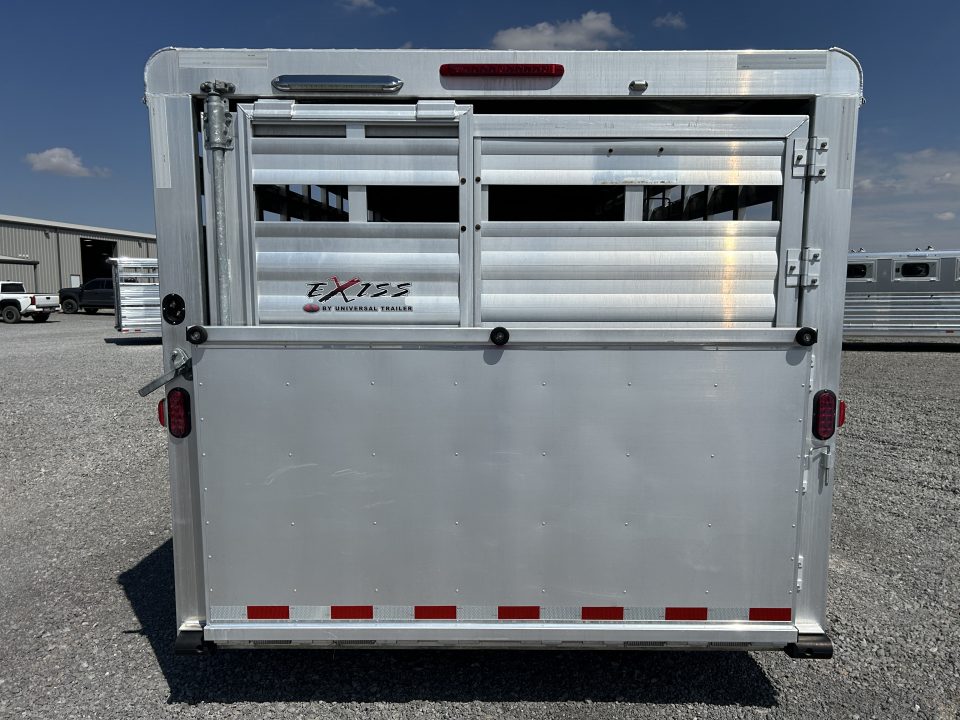 Used 2017 Exiss Trailers 8024 Stock / Stock Combo Trailer