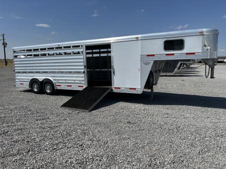 Used 2017 Exiss Trailers 8024 Stock / Stock Combo Trailer