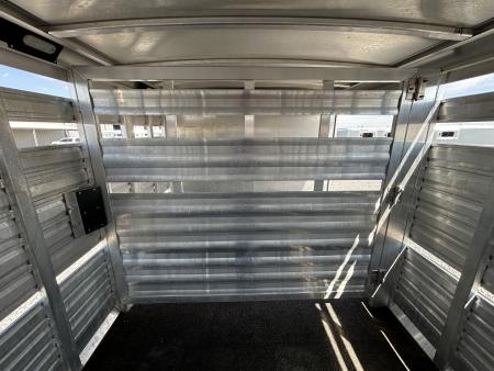 Used 2017 Exiss Trailers 8024 Stock / Stock Combo Trailer