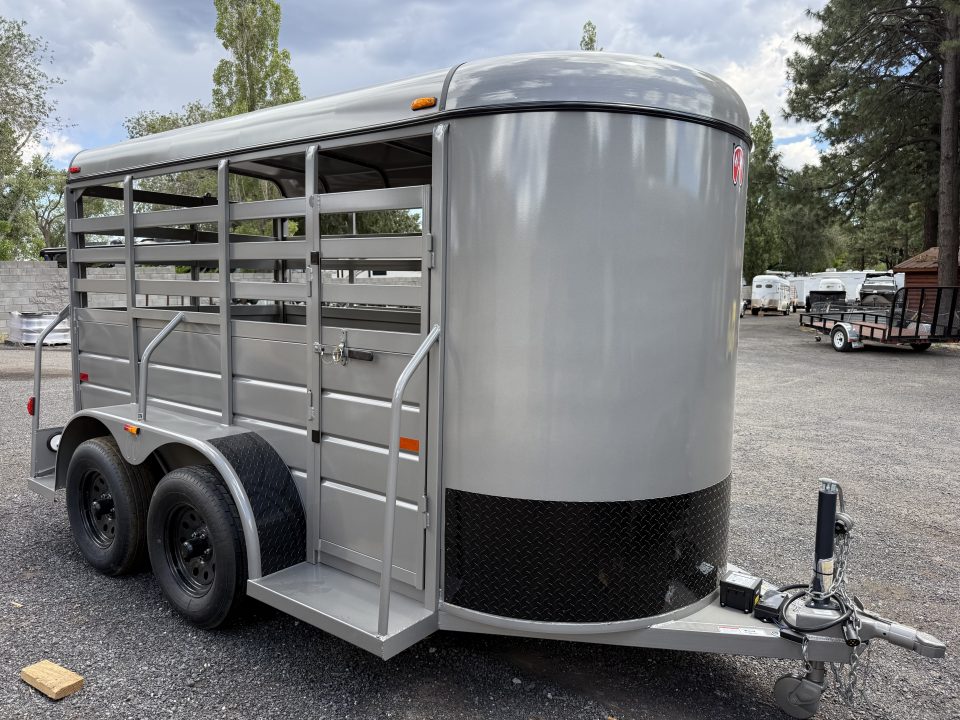 New 5X12 Livestock All Around 6'2" Tall