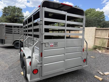 New 5X12 Livestock All Around 6'2" Tall