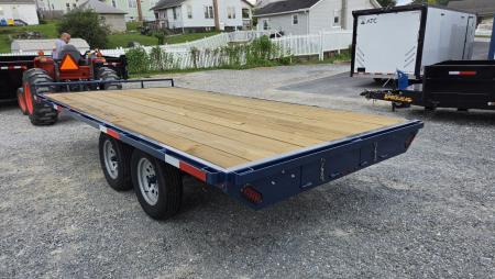 New 2027 Pequea Trailers ES 16' DECKOVER Deckover Trailer