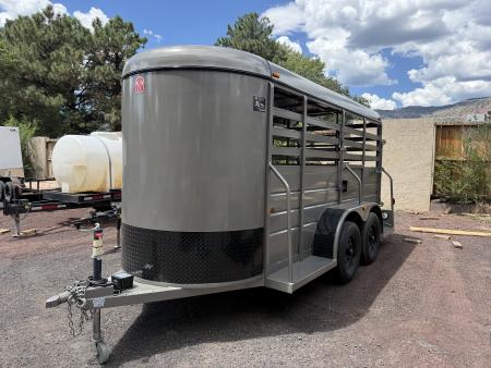 New 5X12 Livestock All Around 6'2  Tall