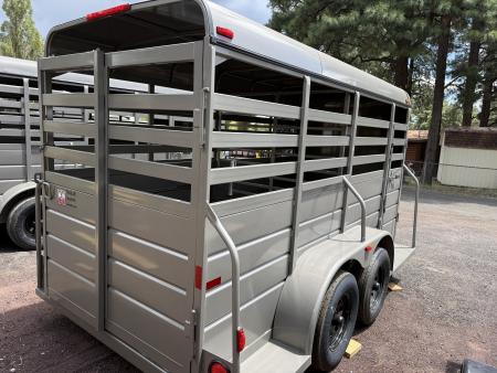 New 5X12 Livestock All Around 6'2" Tall