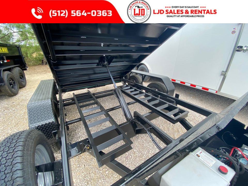 New 2026 US Built 6' x 10' x 2 ' Dump Trailer - 7K GVWR