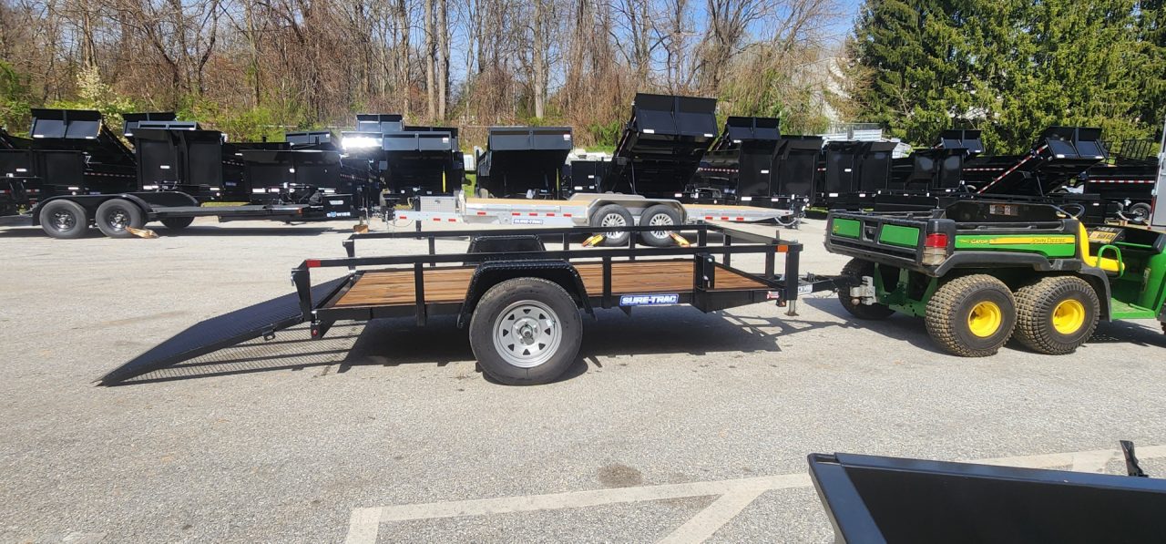 New 5 x 10 Sure-Trac Tube Top Utility Trailer 3k