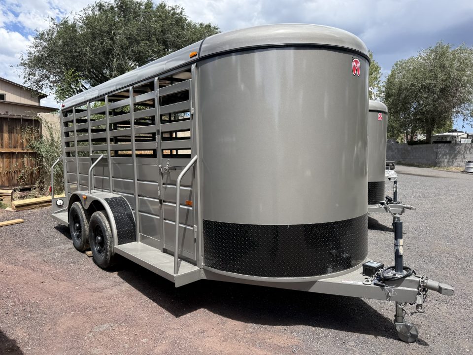 New 2026 W-W Trailer 6X16 All around Stock / Stock Combo Trailer